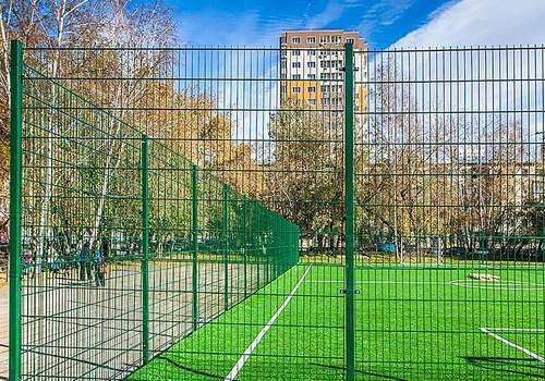 2Д забор для футбольной площадки в Оренбурге